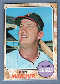 1968 Topps #75 Don Mincher VG  GO250