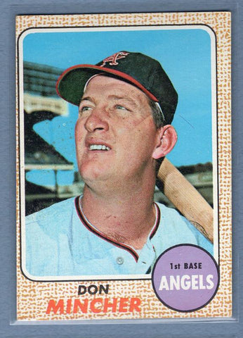 1968 Topps #75 Don Mincher VG  GO250
