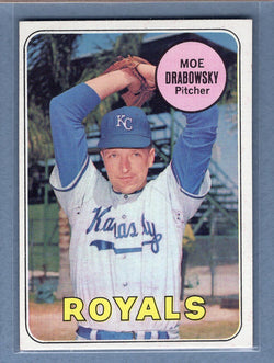 1969 Topps #508 Moe Drabowsky (b) EX-MT  GOWABB
