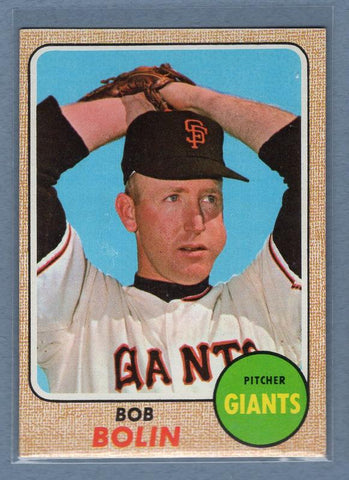 1968 Topps #169 Bob Bolin EX-MT  GO49