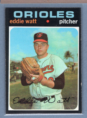 1971 Topps #122 Eddie Watt  (b) EX-MT  GO550
