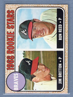 1968 Topps #76 Braves Rookies(a) EX  GO250