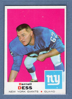 1969 Topps #219 Darrell Dess EX-MT  GO257