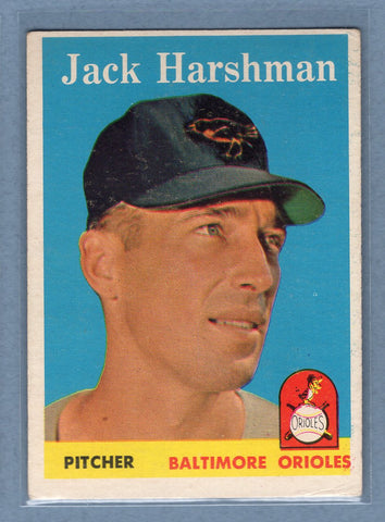 1958 Topps #217 Jack Harshman (g) VG-EX  GO501