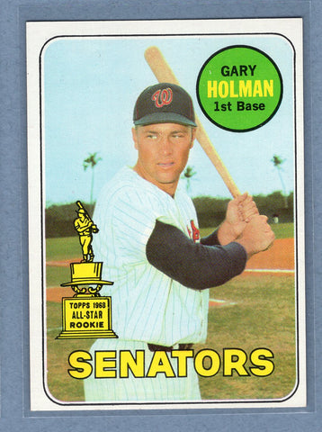 1969 Topps #361 Gary Holman (c) EX-MT  GO700