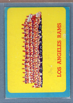 1963 Topps #48 Los Angeles Rams Team Card (b) VG-EX  GO801
