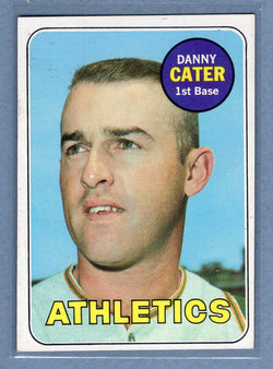 1969 Topps #44 Danny Cater (c) EX-MT  GOWABB