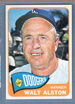 1965 Topps #217 Walt Alston (HOF) EX  GO320