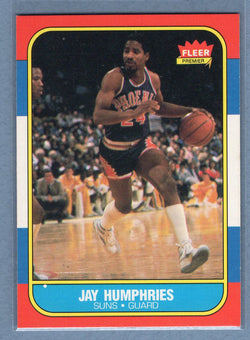 1986 Fleer #49 Jay Humphries (2) NM