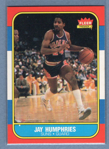 1986 Fleer #49 Jay Humphries (2) NM