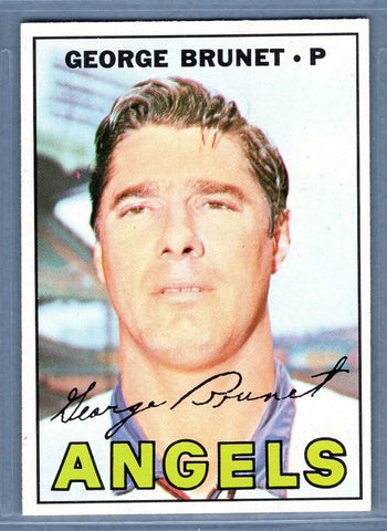 1967 Topps #122 George Brunet EX-MT  GO510