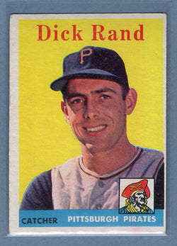 1958 Topps #218 Dick Rand (a) VG-EX  GO501