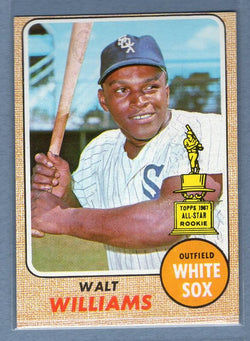 1968 Topps #172 Walt Williams EX-MT  GO534