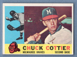 1960 Topps #417 Chuck Cottier(st) VG-EX  GO550