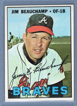 1967 Topps #307 Jim Beauchamp EX  GO446