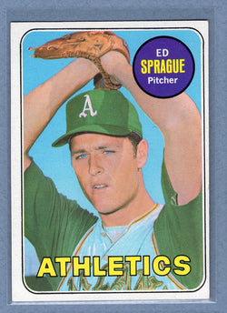 1969 Topps #638 Ed Sprague EX-MT  GO477
