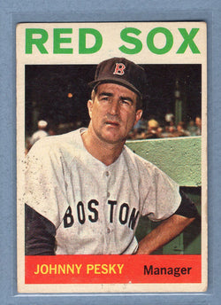 1964 Topps #248 Johnny Pesky (mk) (d) VG  GO441