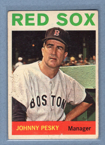 1964 Topps #248 Johnny Pesky (mk) (d) VG  GO441