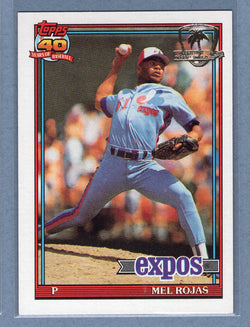 1991 Topps Desert Shield #252 Mel Rojas  NM  GO500