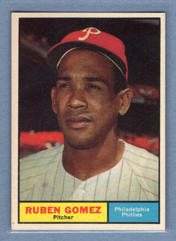 1961 Topps #377 Ruben Gomez(mk) VG  GO195