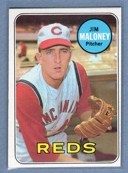 1969 Topps #362 Jim Maloney  EX-MT  GO700