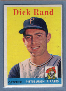 1958 Topps #218 Dick Rand (b) VG-EX  GO501