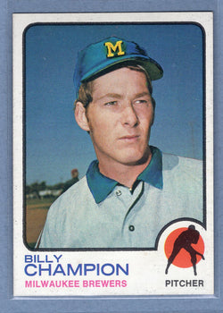 1973 Topps #74 Billy Champion  EX-MT  GO443