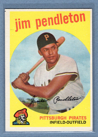 1959 Topps #174 Jim Pendleton EX    GO177