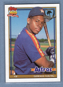 1991 Topps Desert Shield #626 Gerald Young  NM  GO625
