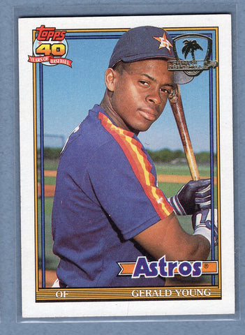 1991 Topps Desert Shield #626 Gerald Young  NM  GO625