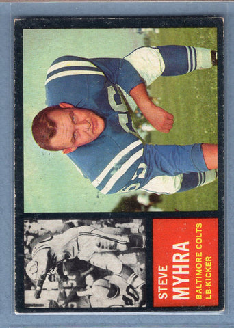 1962 Topps #6 Steve Myhra VG-EX  GO71