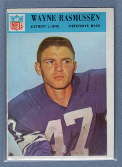 1966 Philadelphia #74 Wayne Rasmussen EX  GO171