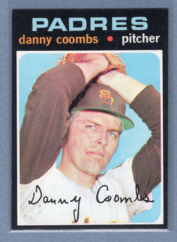 1971 Topps #126 Danny Coombs  (a) EX-MT  GO550