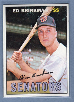 1967 Topps #311 Ed Brinkman EX  GO446