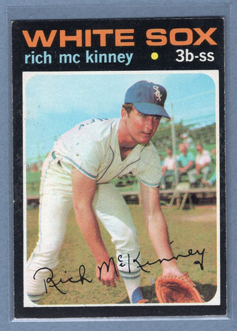 1971 Topps #37 Rich McKinney (st) VG  GO950