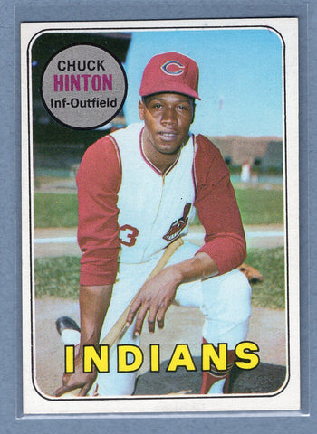 1969 Topps #644 Chuck Hinton EX-MT  GO477