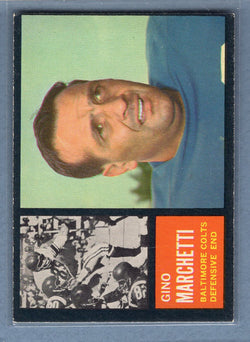 1962 Topps #8 Gino Marchetti (HOF) (1) EX  GO71