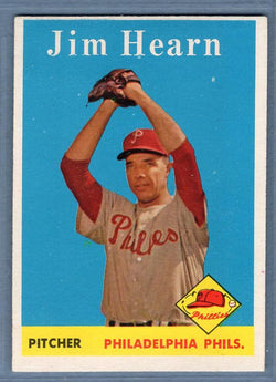 1958 Topps #298 Jim Hearn EX  GO401