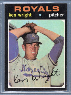 1971 Topps #504 Ken Wright  EX  SB1