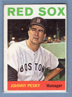 1964 Topps #248 Johnny Pesky (g) VG  GO441