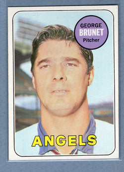 1969 Topps #645 George Brunet EX-MT  GO477