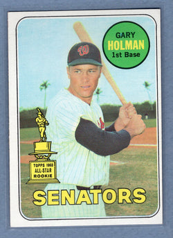 1969 Topps #361 Gary Holman(a) EX-MT  GO850