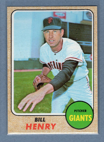 1968 Topps #239 Bill Henry EX-MT  GO123