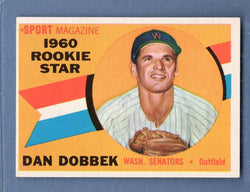 1960 Topps #123 Dan Dobbek EX-MT  GO240A