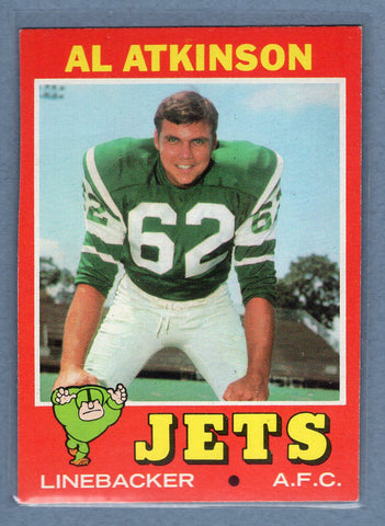 1971 Topps #48 Al Atkinson (b) EX-MT  GO600