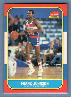 1986 Fleer #52 Frank Johnson (1) EX-MT