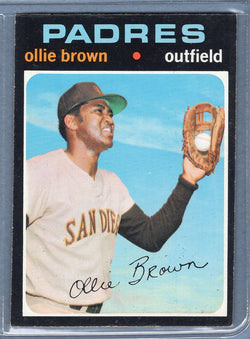 1971 Topps #505 Ollie Brown  EX  SB1