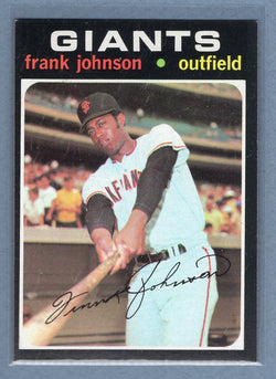 1971 Topps #128 Frank Johnson   EX-MT  GO550