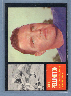 1962 Topps #9 Bill Pellington EX  GO71