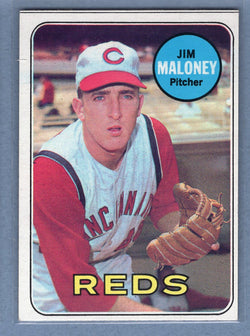 1969 Topps #362 Jim Maloney(a) EX-MT  GO850